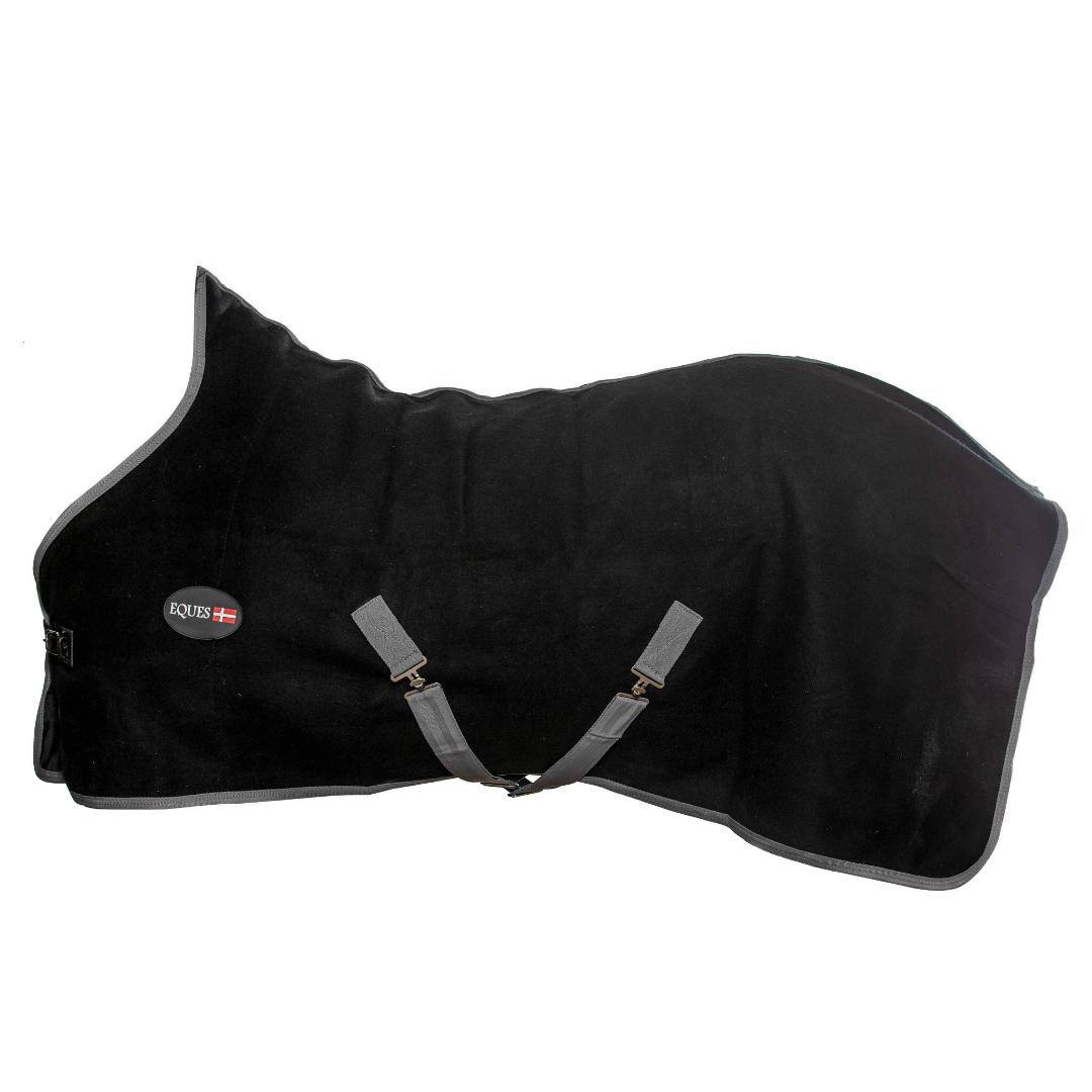 EQUES ULDDÆKKEN SORT-GRÅ (125)
